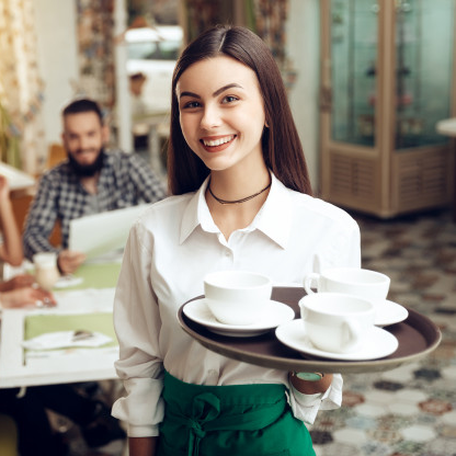 Waiter-bartender